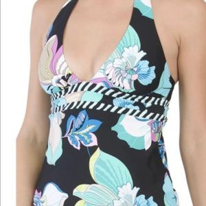NWT Trina Turk Sintra Floral Tankini & Bottoms Set